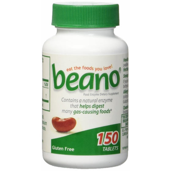 Beano Gas Relief Digestion (150 tablets) (150 tablets (1 bottle))