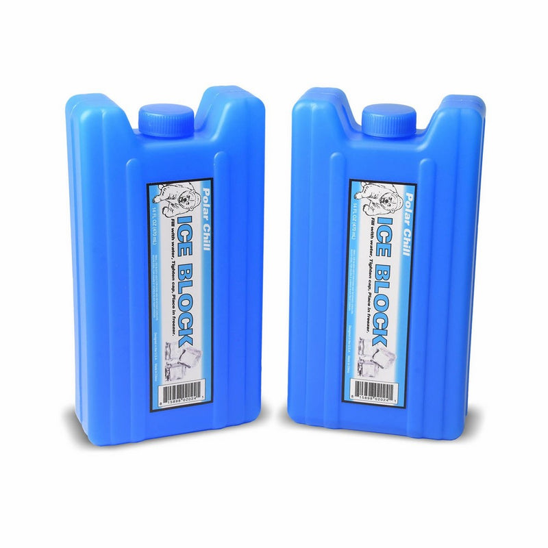 GoPong Sneak Alcohol Anywhere Ice Flask (2 Pack), Blue