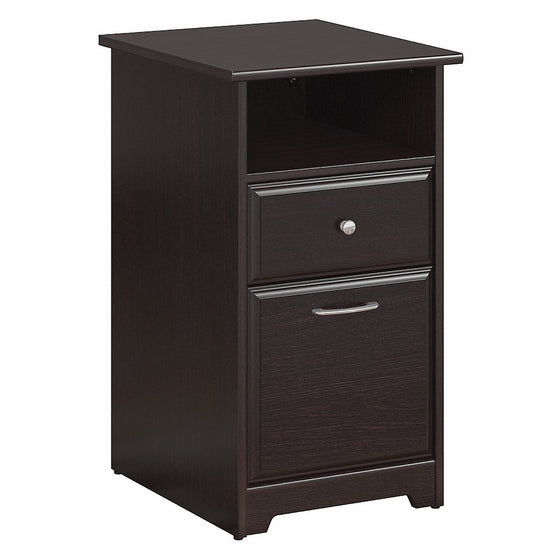 Bush Furniture Cabot 2 Drawer File Cabinet in Espresso Oak