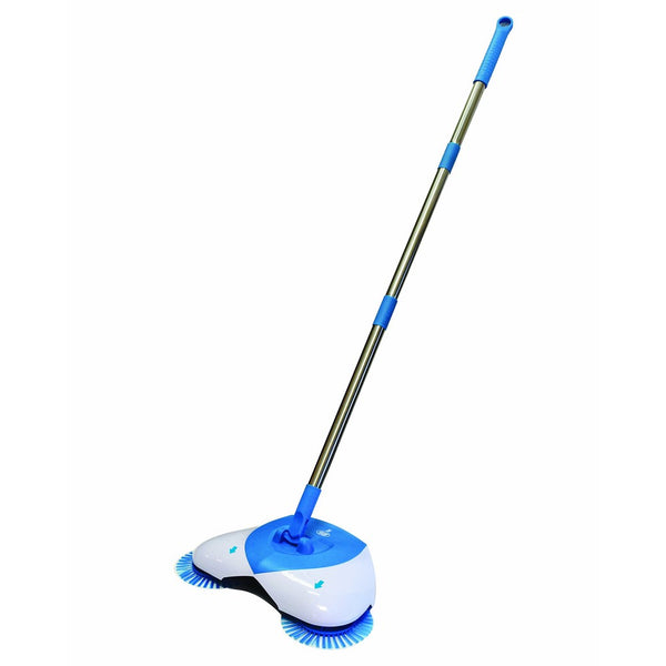 Hurricane Spin Broom by BulbHead - As Seen on TV- Original Lightweight. Cordless Spinning Broom for Sweeping Hard Surfaces like Wood, Tile, and Laminate