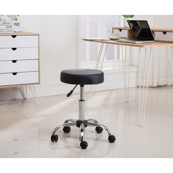 Porthos Home Blair Task Stool, Black