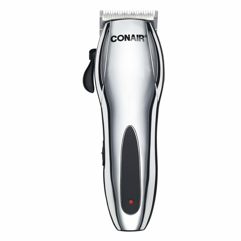 Conair Cord/Cordless Rechargeable 22pc. Home Haircutting Kit; Chrome