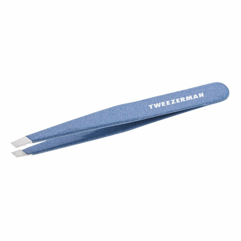 Tweezerman Stainless Steel Slant Tweezer, Granite Sky