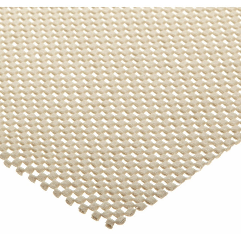 Tenura 75378-0002 Beige Fabric Non-Slip Netting, 6' Length x 20" Width