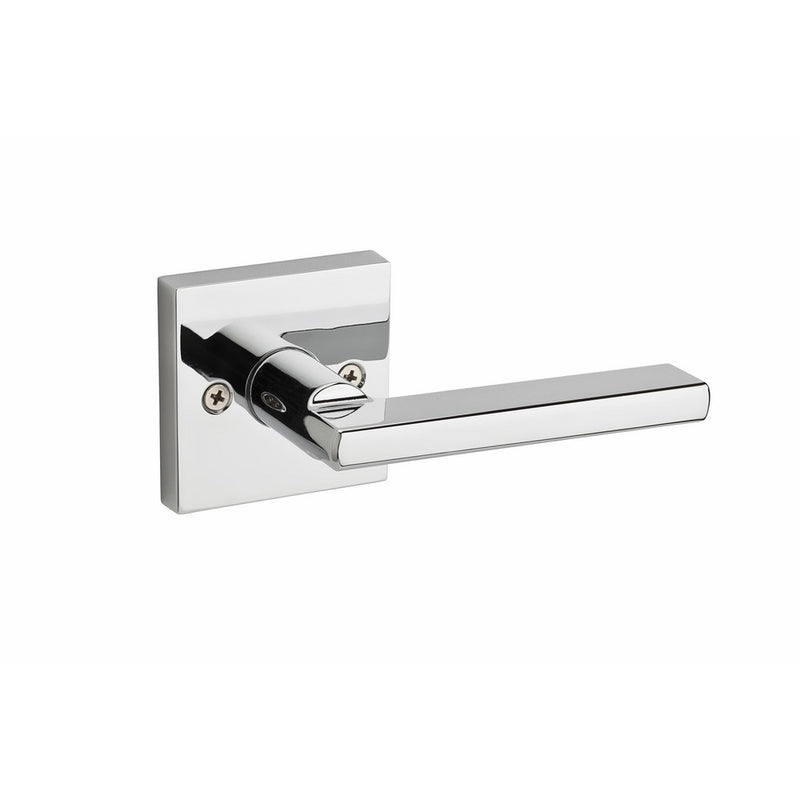 Kwikset 91570-002 Halifax Square Half-Dummy Lever in Polished Chrome