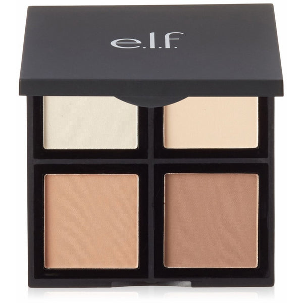 e.l.f. Cosmetics Contour Makeup Palette Set for Sculpting, Shading and Brightening Your Skin, Light to Medium