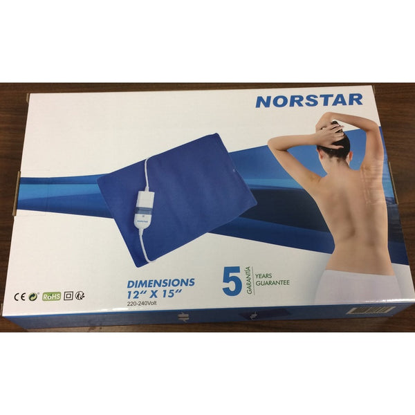 Norstar Moist and Dry Heating Pad for Overseas Use only 220/240 volt ( Will Not Work in the USA)