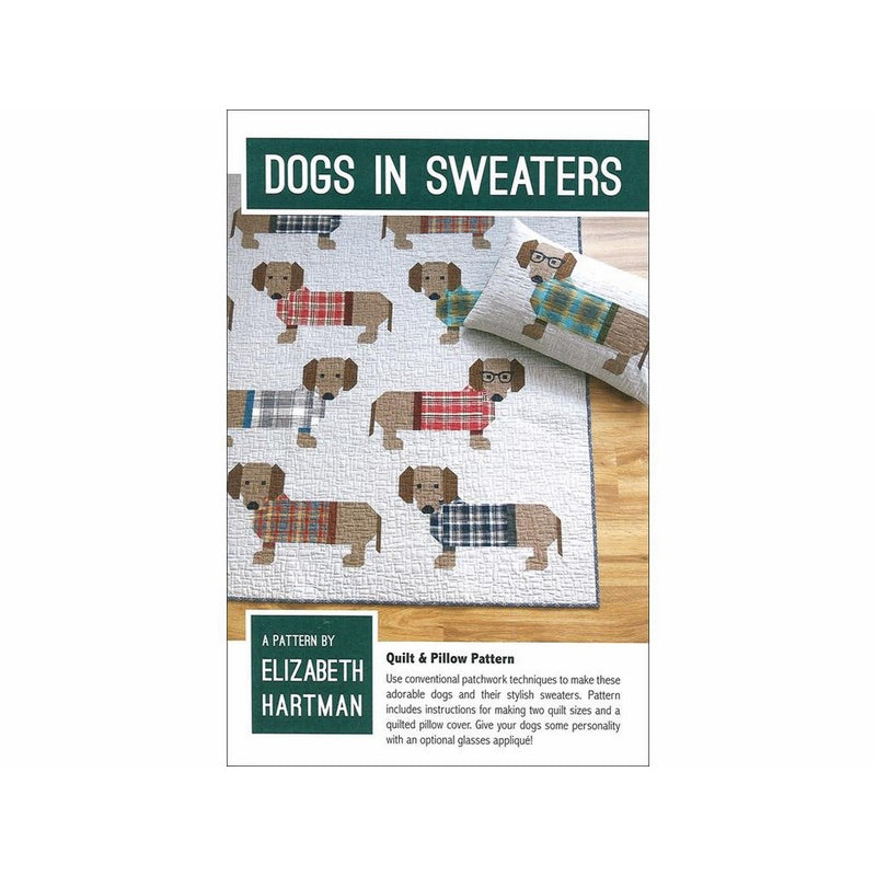 Elizabeth Hartman Dogs in Sweaters Ptrn Pattern