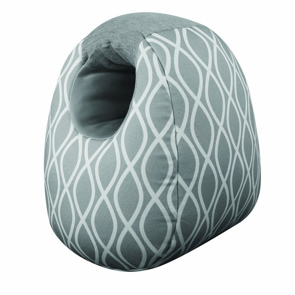 Itzy Ritzy Milk Boss Infant Feeding Support Breastfeeding and Bottle Feeding Pillow, Platinum Helix