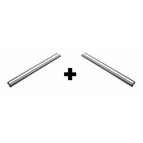 Norpro 18 Inch Aluminum Magnetic Knife Bar (Pack of 2)