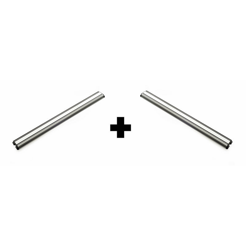 Norpro 18 Inch Aluminum Magnetic Knife Bar (Pack of 2)