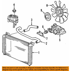 General Motors 89018168, Engine Coolant Thermostat