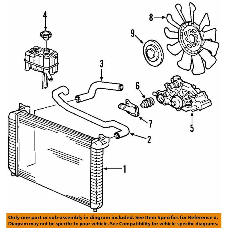General Motors 89018168, Engine Coolant Thermostat