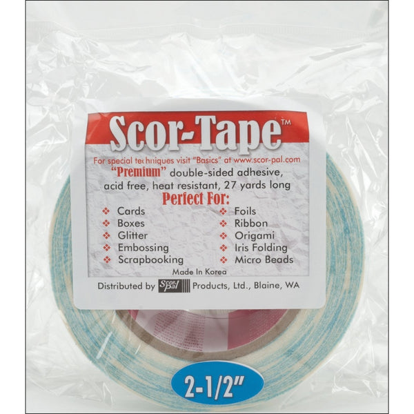 Scor-Pal Tape, 2.5 by 27-Yard (SP206)