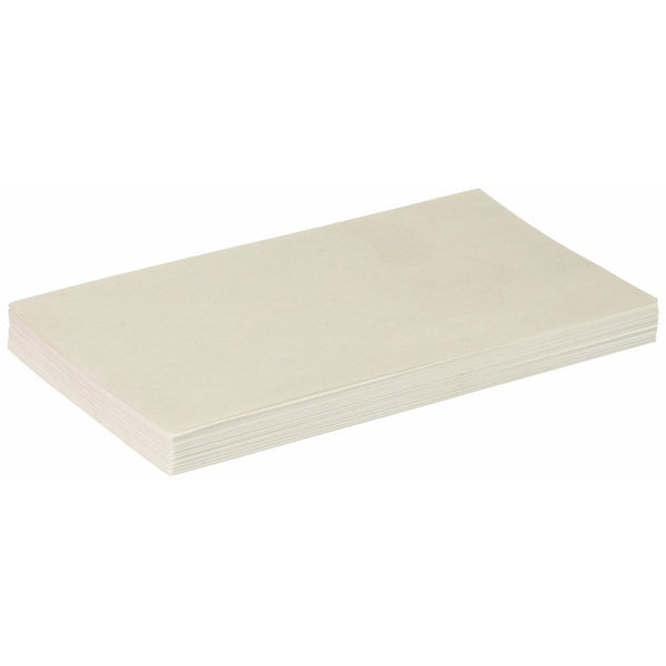 Unruled Index Cards, 3 x 5, White, 500 per Pack