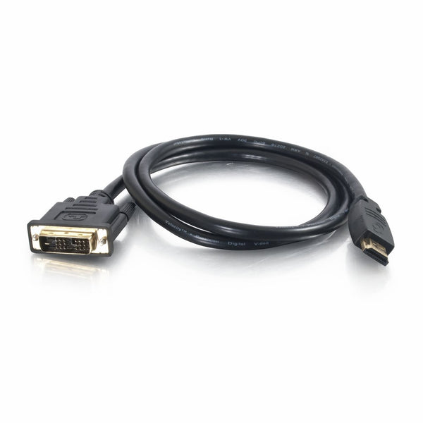 C2G/Cables to Go 40320 Velocity HDMI to DVI-D Digital Video Cable (2 Meter/6.5 Feet)