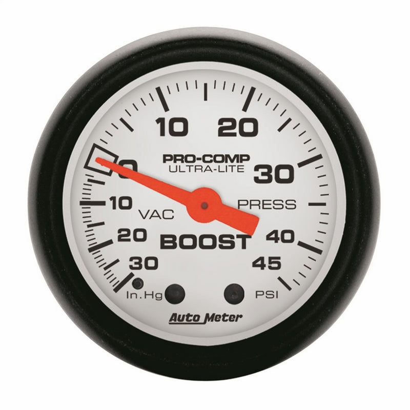 Auto Meter 5708 Phantom Mechanical Boost/Vacuum Gauge