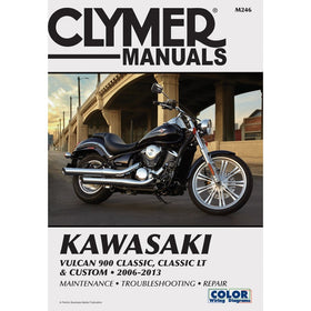 Clymer Kawasaki Vulcan 900 Classic, Classic LT & Custom (2006-2013) (53036)