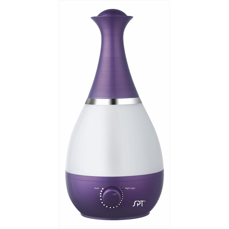 SPT SU-2550V Ultrasonic Humidifier with Fragrance Diffuser, Violet