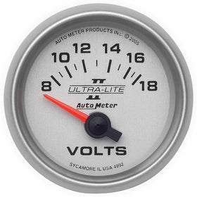 Auto Meter 4992 Ultra-Lite II Voltmeter