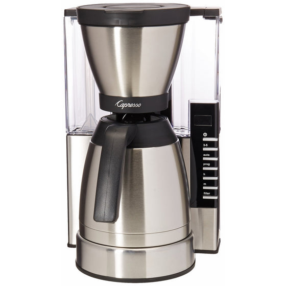 Capresso 498.05 MT900 Rapid Brew Coffee Maker, Stainless Steel