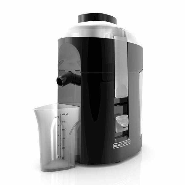 BLACKDECKER 400-Watt Fruit and Vegetable Juice Extractor, Black, JE2200B