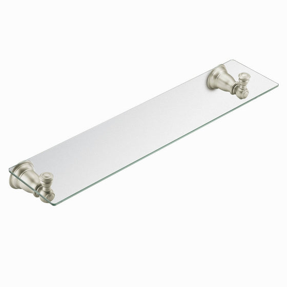 Moen YB5490BN Kingsley Vanity Shelf, Brushed Nickel