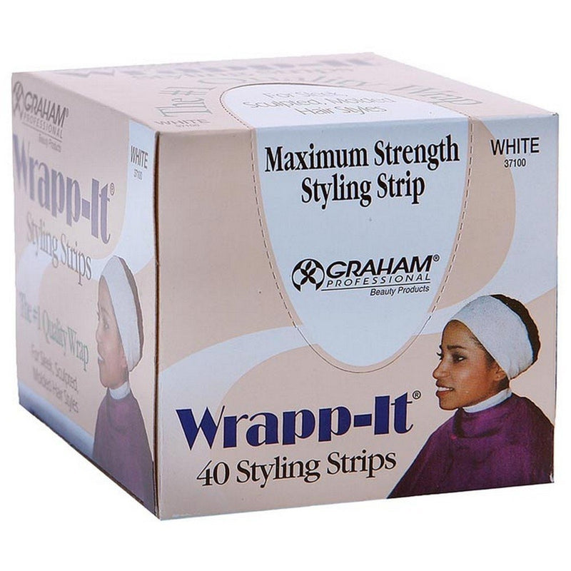 Graham Professional Beauty Wrapp-It White Styling Strips