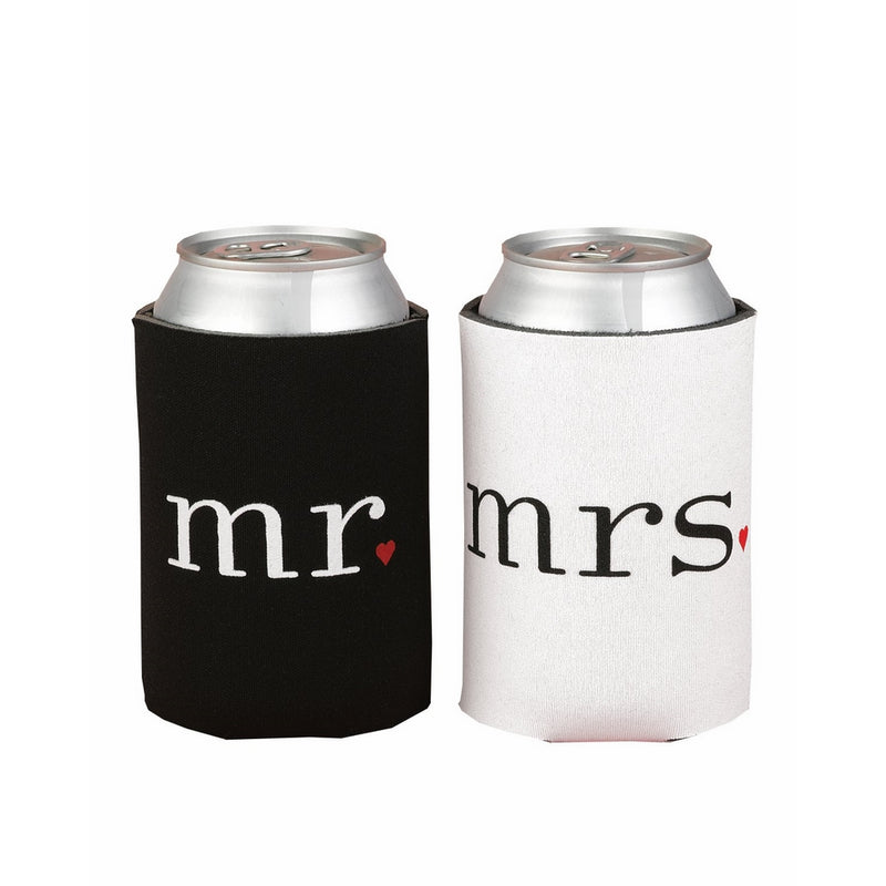 Hortense B. Hewitt Wedding Accessories Mr. and Mrs. Can Coolers Gift Set