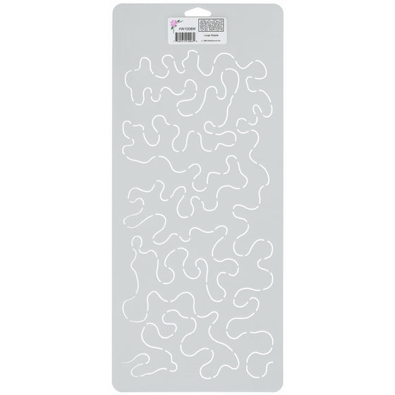 Sten Source Quilt Stencils-Large Stipple 8"X18"