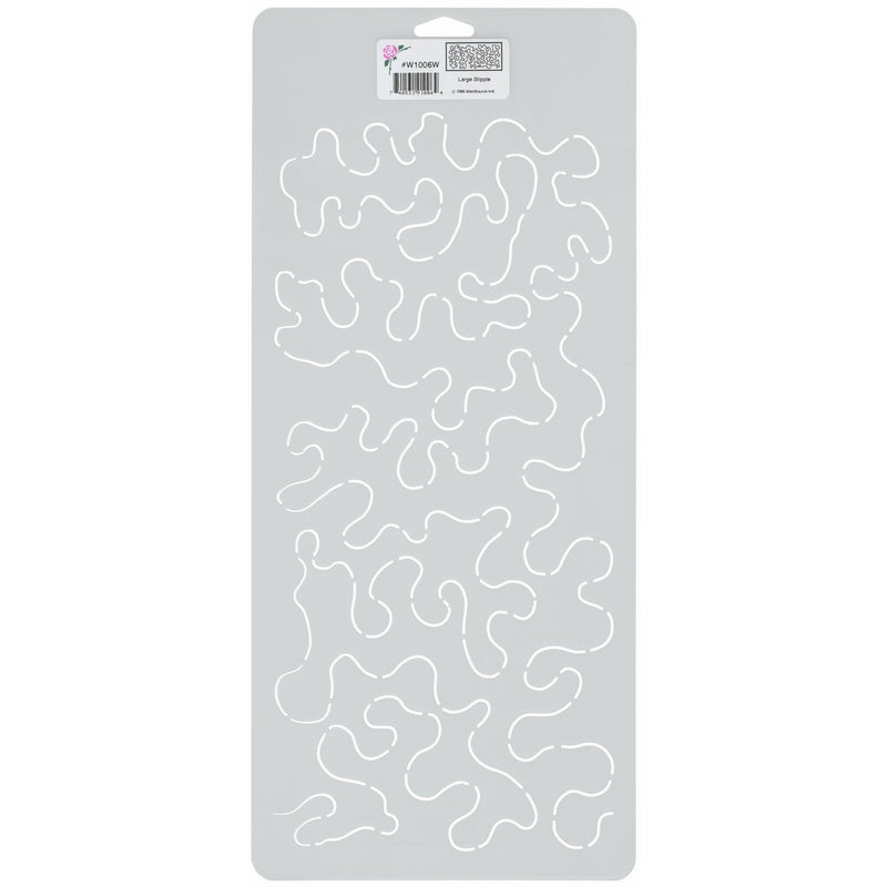 Sten Source Quilt Stencils-Large Stipple 8"X18"