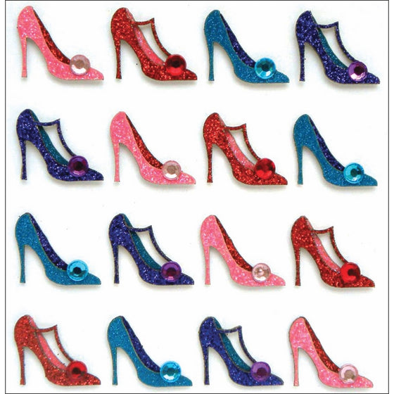 Jolee's Boutique Dimensional Stickers, Pumps