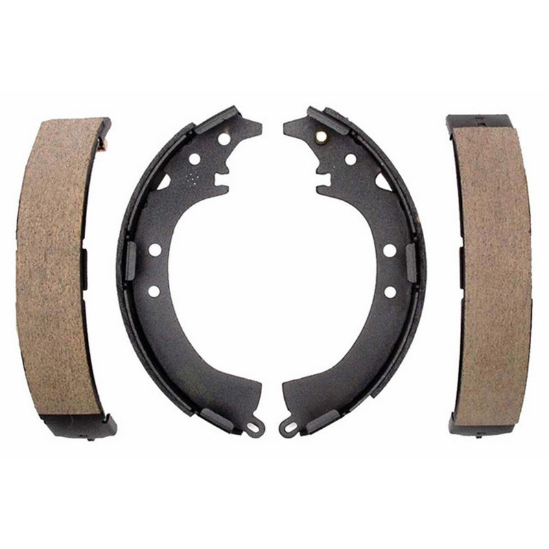 ACDelco 17587B Professional Bonded Rear Drum Brake Shoe Set