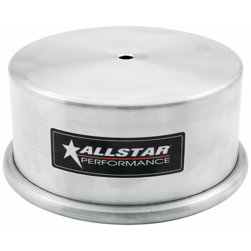 Allstar ALL26043 5-1/8" Mounting Diameter 2.5" Tall Standard Model Spun Aluminum Carburetor Hat