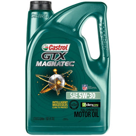 Castrol 03057 GTX MAGNATEC 5W-30 Full Synthetic Motor Oil, 5 Quart