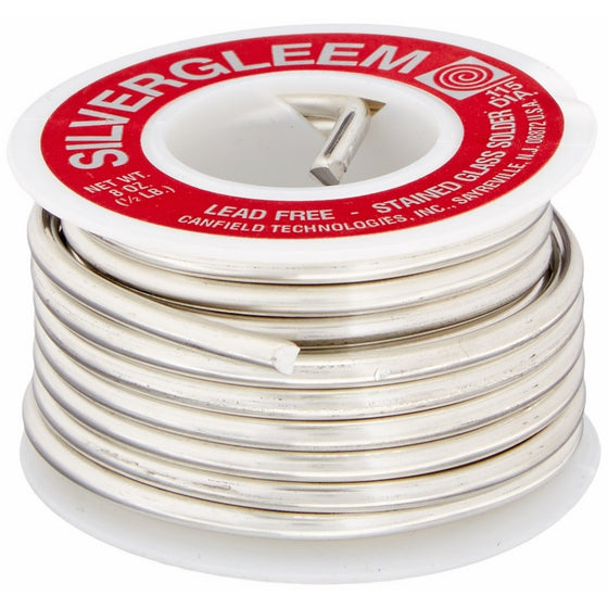 Lead Free Silvergleem Solder Wire - 1/2 Lb Spool