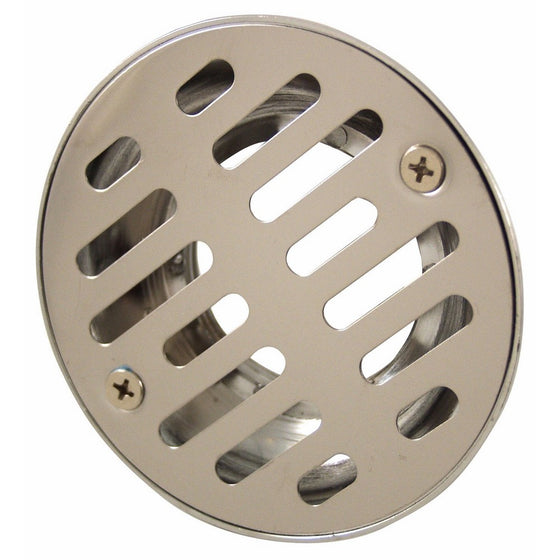 Plumb Craft 7659150 2-Inch Shower Drain, Stainless Steel