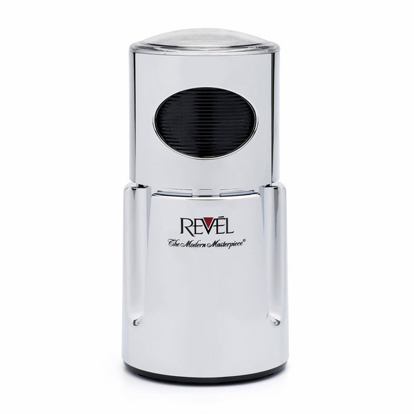 Revel CCM104CH Chrome Wet and Dry Coffee Spice Grinder, 220 Volts (Not for USA - European Cord)