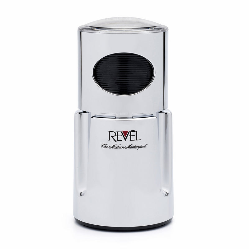 Revel CCM104CH Chrome Wet and Dry Coffee Spice Grinder, 220 Volts (Not for USA - European Cord)