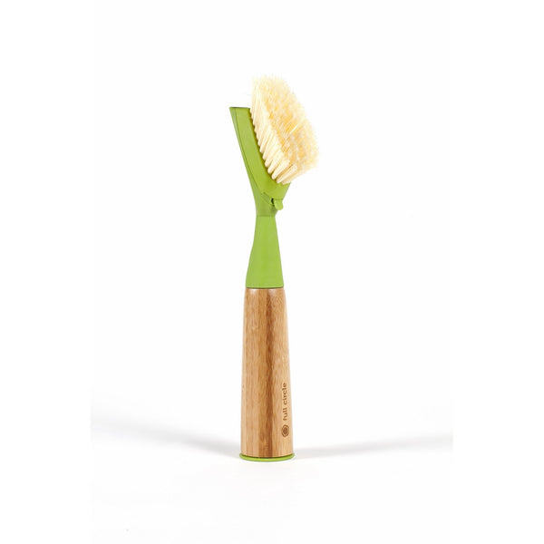 Full Circle Suds Up Soap-Dispensing Dish Brush with Bamboo Handle