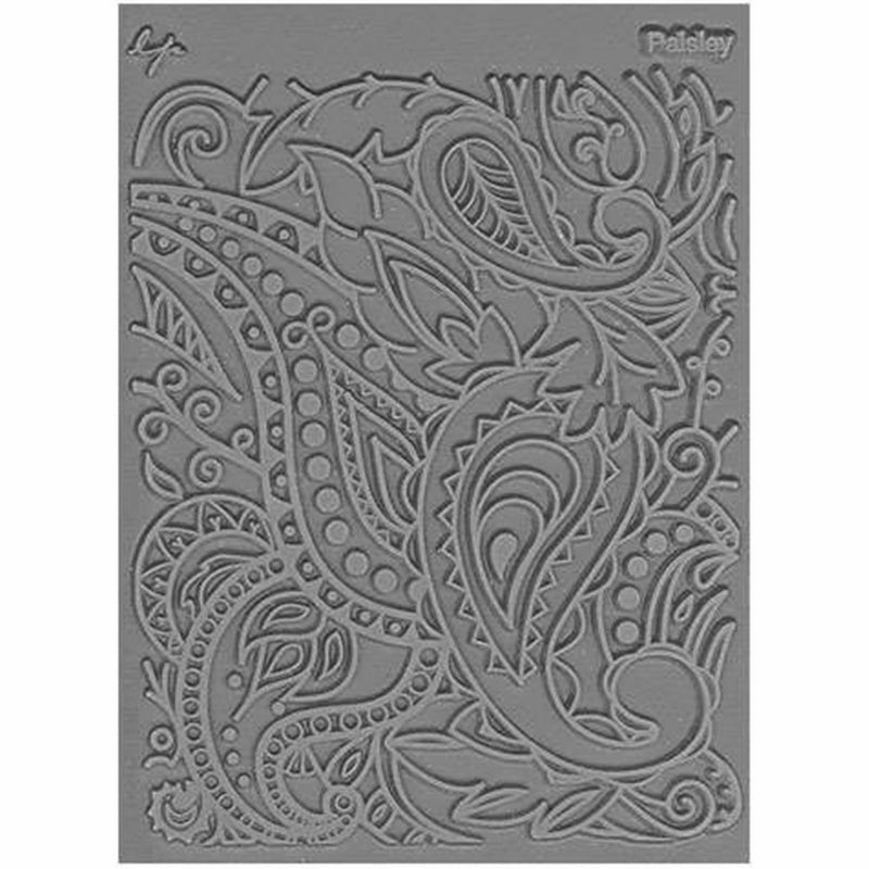 Great Create Lisa Pavelka Individual Texture Stamp 4.25inX5.5in 1/Pkg-Paisley
