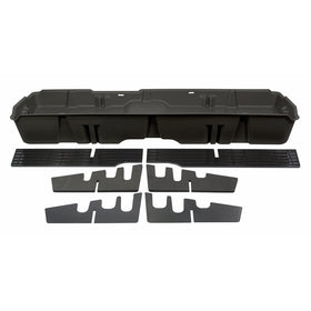 DU-HA Under Seat Storage Fits 07-13 Chevrolet/GMC Silverado/Sierra Light Duty & 07-14 Heavy Duty Crew Cab, Dk Gray, Part #10042