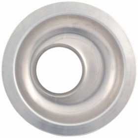 Allstar ALL26091 14" Diameter 5-1/8" Offset Flange Plain Aluminum Carburetor Air Cleaner Bottom