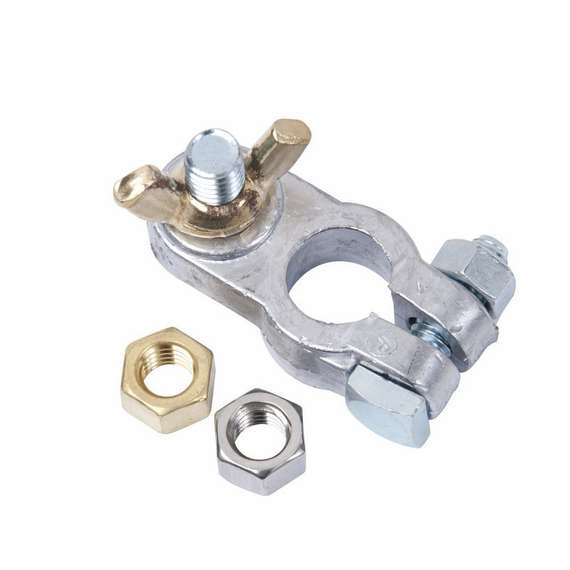 Ancor 260200 Marine Grade Electrical Lead Battery Terminals (Positive, 3/8 Wing Nut)