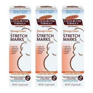 Palmer's Cocoa Butter Formula Massage Cream for Stretch Marks, 4.4 Ounce (Pack of 3)