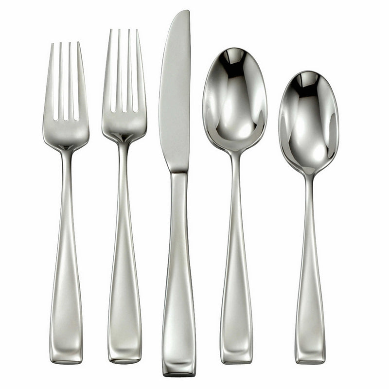 Oneida T711065D Moda 65 Piece Fine Flatware Set, Service for 12