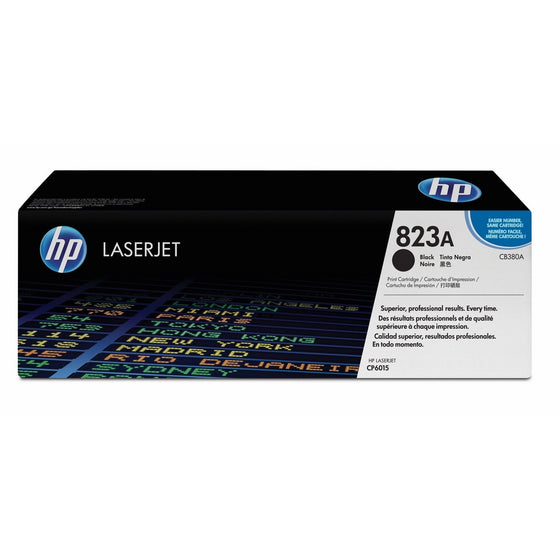 HP 823A (CB380A) Black Original Toner Cartridge for HP Color LaserJet CP6015 CM6030 CM6040