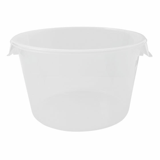 Rubbermaid Commercial Products FG572624CLR 12-Quart Round Storage Container