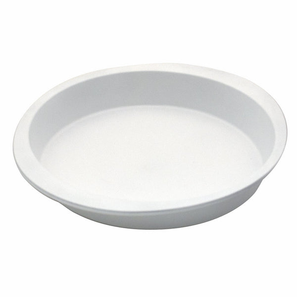 Range Kleen BC3010 CeramaBake Round White Cake Pan 9 Inch Diameter