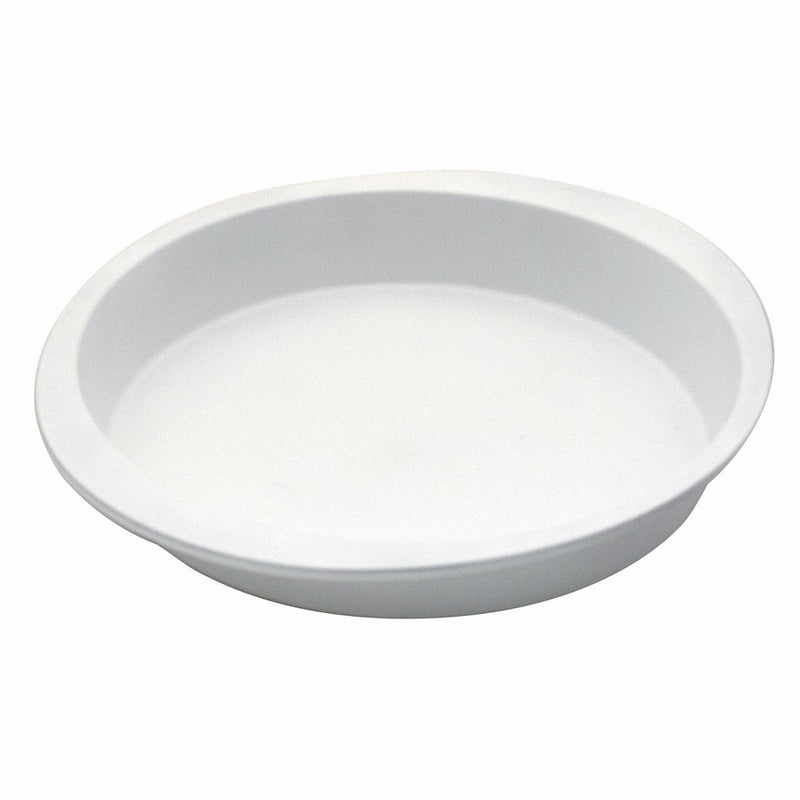 Range Kleen BC3010 CeramaBake Round White Cake Pan 9 Inch Diameter